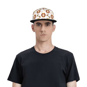 SPLENDID APPAREL Gorra Unisex de 6 Paneles con Cierre a Presión, Estampado Digital de Tarro de Miel de Abeja, Ajustable, de Hilo de Algodón, Casual, para las Cuatro Estaciones - Product Image 4