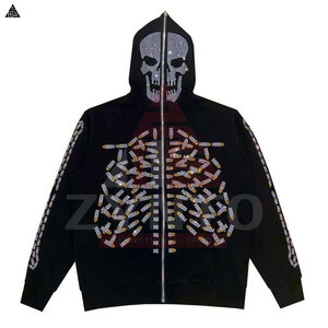 Sudaderas con Pedrería para Hombre, de Secado Rápido y Transpirables, de la Mejor Fabricación, Ropa Básica para Hombre, Sudaderas con Pedrería de Algodón Mezclado para Venta en Línea - Product Image 5