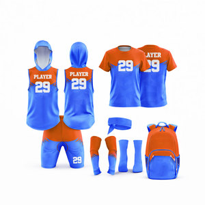 ชุดเสื้อฟุตบอล 7v7 แบบไม่มีแขนพร้อมกางเกงขาสั้น ชุดยูนิฟอร์มทีม 7v7 ระดับมืออาชีพ บริการ OEM ODM - Product Image 4