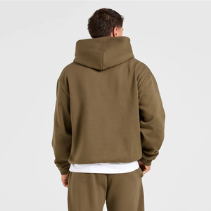 Sudaderas con Capucha de Alta Calidad, Personalizadas con Logotipo, al por Mayor, para Hombre, Casuales, Holgadas, con Hombros Caídos, Manga Larga, con Bolsillos, Tejidas - Product Image 2