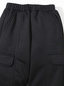 Men's High Quality Lightweight Breathable Fleece Jogger Summer Cargo Pockets Outdoor Athletic Apparel Casual Streetwear <b>Pants</b> - Product Image 3