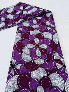 Imitación de impresión de cera Africana auténtica 100 por ciento tela de algodón de calidad superior para el diseño de Ankara de moda 2025 Etiopía - Product Image 4