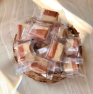 Caramelos Masticables Suaves de Café y Coco Salados, Baja Dulzura, No Pegajosos, Envasados Individualmente, Bolsa de 500g/1kg, Exportación, Marca Privada - Product Image 4