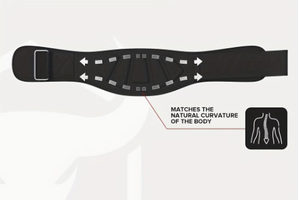Ceinture d'entraînement de musculation durable et réglable pour le soutien en salle de sport - Product Image 4