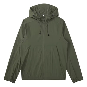 Factory Rate New Design <b>Rain</b> Windbreaker <b>Jacket</b> with Lining High Quality <b>Men</b> Sport Wind Breaker Coat - Product Image 4