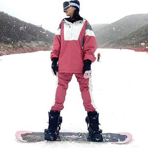 Ensemble veste et pantalon de ski pour femmes et hommes, ensembles de ski deux pièces pour couples, coupe-vent et imperméables, combinaisons de ski pour sports d'hiver - Product Image 3