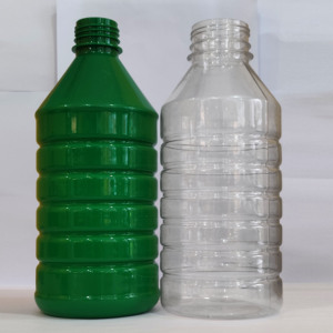 ขวดพลาสติก PET 1000มล. คอ35มม. สีขาวสำหรับเก็บยาฆ่าแมลงสำหรับเมล็ดผักแป้งข้าวโพด - Product Image 4