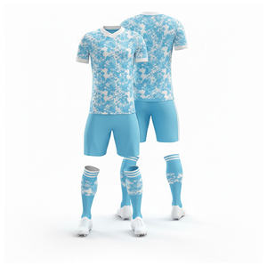 Uniforme de Fútbol Personalizado para Equipo |   Tallas para Hombres, Mujeres y Jóvenes |   Ropa Deportiva Ligera de Secado Rápido al por Mayor - Product Image 1