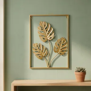 Arte Metálico Hecho a Mano para Pared, Adornos Decorativos, Escultura Decorativa para Sala de Estar, Dormitorio, Oficina, Decoración del Hogar - Product Image 1