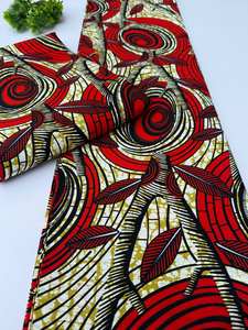 Tissu en coton Ankara imprimé africain de qualité export pour vêtements, artisanat et accessoires - Product Image 3