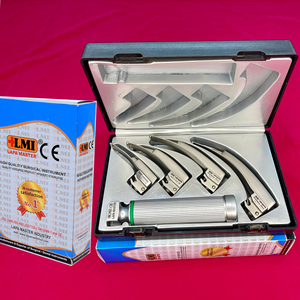 Ensemble de laryngoscope Macintosh à fibre optique pour enfant, qualité supérieure, instrument de classe I avec garantie d'un an - Product Image 6