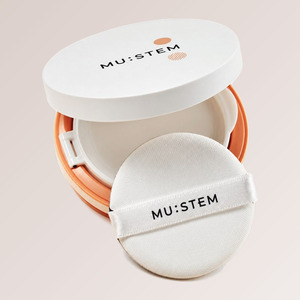 รองพื้นเนื้อฉ่ำวาว สูตรเกาหลี K-Beauty Mustem Skin Fit Glow Cushion Refill 15 กรัม ผลิตในเกาหลี เหมาะสำหรับผิวคล้ำ - Product Image 1