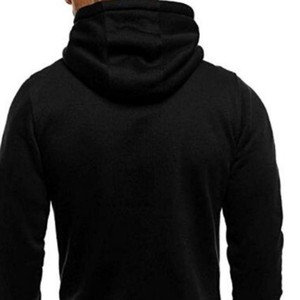 Wholesale <b>Men</b> <b>Zip</b>-Up Fleece Hoodie Soft Cotton Summer Casual Wear OEM ODM Premium Apparel Streetwear Digital Printing <b>Pocket</b> - Product Image 6