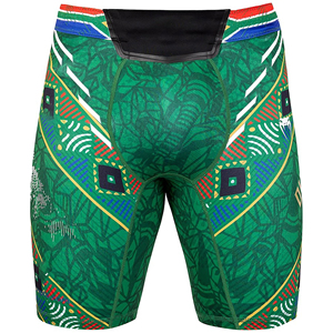 Pantalones Cortos de Muay Thai, Nueva Llegada, Combinación Blanco y Rojo, Transpirables, Ligeros, para Entrenamiento de MMA y Muay Thai - Product Image 3