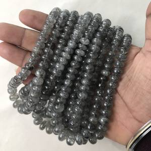 Cuentas Redondas Lisas de Rutilo Negro 100% Naturales, Certificadas por IGI, Grado AAA, de 6mm-14mm, Piedra de Fuego Negra, Gemas Vivaaz para Joyería - Product Image 6