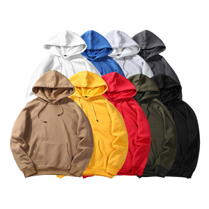 Sweat à capuche en molleton uni personnalisable, pull personnalisé pour homme et femme avec impression, sweat-shirt unisexe vierge - Product Image 1