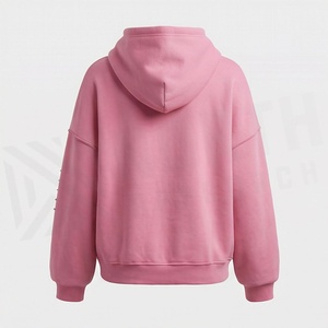 เสื้อฮู้ดดีไซน์คอนทราสต์ แฟชั่นสตรีทสไตล์ เสื้อพูลโอเวอร์ผู้ชายผู้หญิง สั่งทำได้ จำนวนมาก เสื้อผ้าพรีเมียม ชุดออกกำลังกาย - Product Image 2