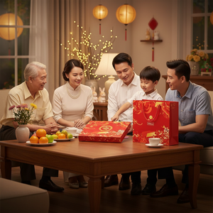 Custom Printing Personalized <b>Box</b> Mid Autumn Festival Mooncake Gift Packaging with Embossing and Foil Stamping Design - Product Image 6