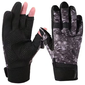 Guantes Profesionales para Pesca |   Agarre de Silicona Antideslizante de Alta Adherencia |   Fabricante al por Mayor - Product Image 1