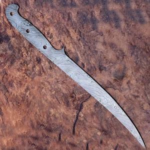 Cuchillo Personalizado Hecho a Mano Jexmoo con Hoja de Acero de Damasco y Funda de Cuero - Regalo para Chef - Product Image 2