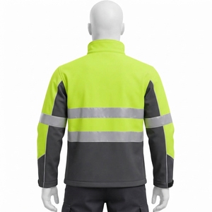 Ropa de Trabajo Ligera y Cómoda para Exteriores, Chaqueta de Seguridad OEM, Ropa de Trabajo Industrial, Detalles Reflectantes, Tela Resistente - Product Image 2