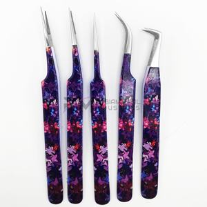 Pinzas de Extensión de Pestañas de Acero Inoxidable RMI, las Más Demandadas, Personalizables, en Caja de Cartón, de Alta Precisión y Calidad, Uno, Dos, Tres, Cuatro - Product Image 2