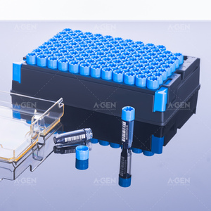 Cryotube de haute qualité à filetage externe 0,5 ml avec bouchon à vis (trois codes QR, avec boîte <span class=keywords><strong>SBS</strong></span>) - Product Image 1