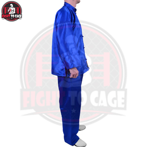 Uniforme de Kung Fu Personalizado con Logotipo Frontal Impreso, de la Mejor Calidad, Ropa de Combate Transpirable de Poliéster, Venta al Por Mayor de Ropa de Artes Marciales - Product Image 3