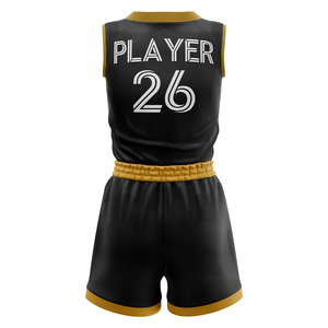 Conjunto de Pantalones Cortos y Camiseta de Baloncesto Personalizados para Mujer, Ropa Deportiva de Alto Rendimiento, Secado Rápido, Absorción de Humedad, Venta al Por Mayor, Fabricante OEM - Product Image 2