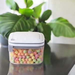 Pots de stockage sous vide étanches à l'air Tritan nordique utilisation de la cuisine récipient de stockage des aliments pour la conservation de la fraîcheur des grains de café - Product Image 1