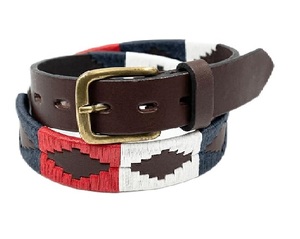 Cinturón Ecuestre de Cuero Vacuno Genuino de Primera Calidad, Bordado a Mano con Logotipo de Diseño de Marca Personalizada, para Hombre y Mujer - Product Image 3