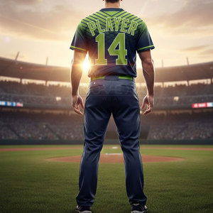 Uniforme de baseball confortable de premier choix pour un usage quotidien, avec tissu durable et design ajusté. - Product Image 6
