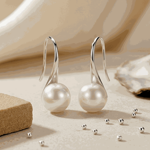 Freshwater Pearl <b>Stud</b> Earrings Customized Classic Gold Plated 925 Sterling <b>Silver</b> Elegant Party Jewelry Gift - Product Image 4