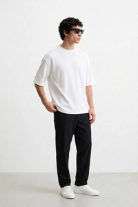 ''SOSH 4 เมน'ส'' เสื้อยืดวาฟเฟิลโอเวอร์ไซส์สำหรับผู้ชาย - Product Image 2
