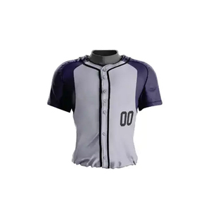 Premium Design High Quality Customized Logo <b>Light</b> Weight Baseball Uniform Custom Size <b>Cheap</b> Price Men Baseball Uniform - Product Image 4