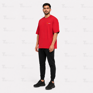 Mens <b>Skater</b> Style Oversized T <b>Shirts</b> Durable Cotton Jersey Short Sleeve Crew Neck Loose Fit Eco-Friendly Breathable Quick Dry - Product Image 3
