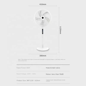 Electric Plastic Bladeless 16-Inch Outdoor Household Pedestal Fan with Energy-Efficient Motor and Customized Base - Product Image 6