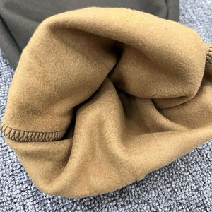 Pantalon Harem en Coton pour Homme TITAN TREAD WEAR, Couleur Camel, Taille Élastique avec Cordon de Serrage, Tissu Lourd, Vêtement Décontracté d'Hiver, Style Hip Hop, Teint Uni - Product Image 5