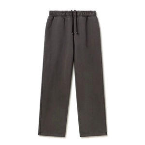 Pantalon de jogging en molleton noir pour femme, intérieur brossé, finition anti-boulochage, vente en gros, fourniture OEM - Product Image 6