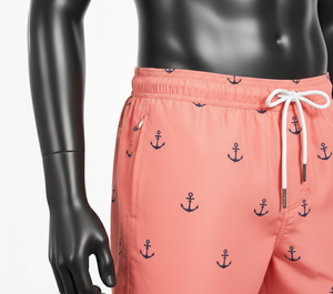 กางเกงชายหาดแบบซับลิเมชั่นสั่งทำพิเศษ 2-in-1 กางเกงเลกกิ้งรัดรูปสำหรับว่ายน้ำ ซับในทันสมัย แห้งเร็ว ผลิตจากโพลีเอสเตอร์ซาติน 100% - Product Image 4