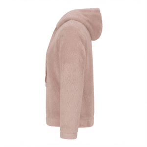 Custom Winter <b>Sherpa</b> <b>Fleece</b> Hoodie for <b>Men</b> Women Warm Soft Plush Pullover Hooded Sweatshirt Casual Streetwear Outerwear Supplier - Product Image 5