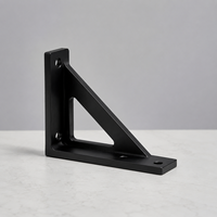 Support de montage en aluminium anodisé sur mesure selon dessin, usinage CNC en usine pour support de téléphone et pièces d'équipement