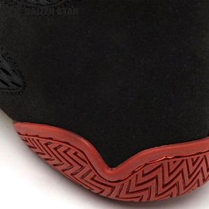 Chaussures de boxe personnalisées avec logo, respirantes, à lacets, triple maille, cuir synthétique, semelle antidérapante résistante à l'usure, légères, prêtes à être expédiées - Product Image 5