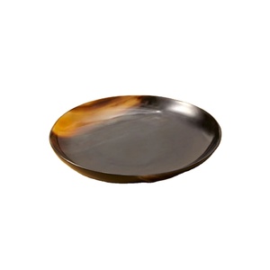 Buffalo Horn Natural Shade Dinning Plate Round Square Rectangle Viking Antique Handicrafts <b>Dinnerware</b> - Product Image 5