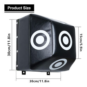 Cible de frappe murale pour entraînement de boxe, coussin de frappe pour coup de crosse, en matériau PU écologique, pour la maison et la salle de sport, sacs de frappe pour sports de combat mixtes (MMA) - Product Image 2