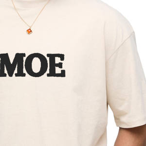 T-shirt en coton à manches courtes pour homme avec impression minimaliste sur la poitrine – Fabrication OEM sous marque privée pour commandes de vêtements en gros - Product Image 3