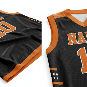 100% High Quality Comfortable Sublimation Design Basketball Sports Uniform Mesh Custom Team Practice Two Piece Set Basketball - Product Image 4