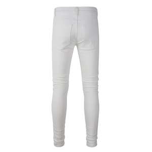 Pantalon en jean long décontracté pour homme, confortable, délavé, écologique et respirant, idéal pour toutes les saisons - Prix de gros - Product Image 3