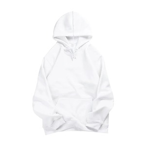 Sweat-shirts décontractés pour hommes 100 % coton à manches courtes, sweats à capuche d'hiver avec technique de broderie perlée, couleur unie, vêtements d'extérieur à capuche - Product Image 6