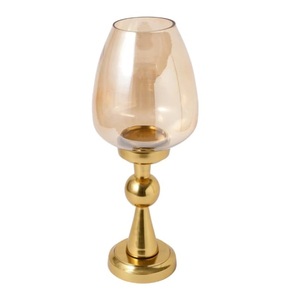 Portavelas Metálico con Forma Personalizada y Grabado a Mano, para Decoración de Bodas y Hogar - Product Image 2